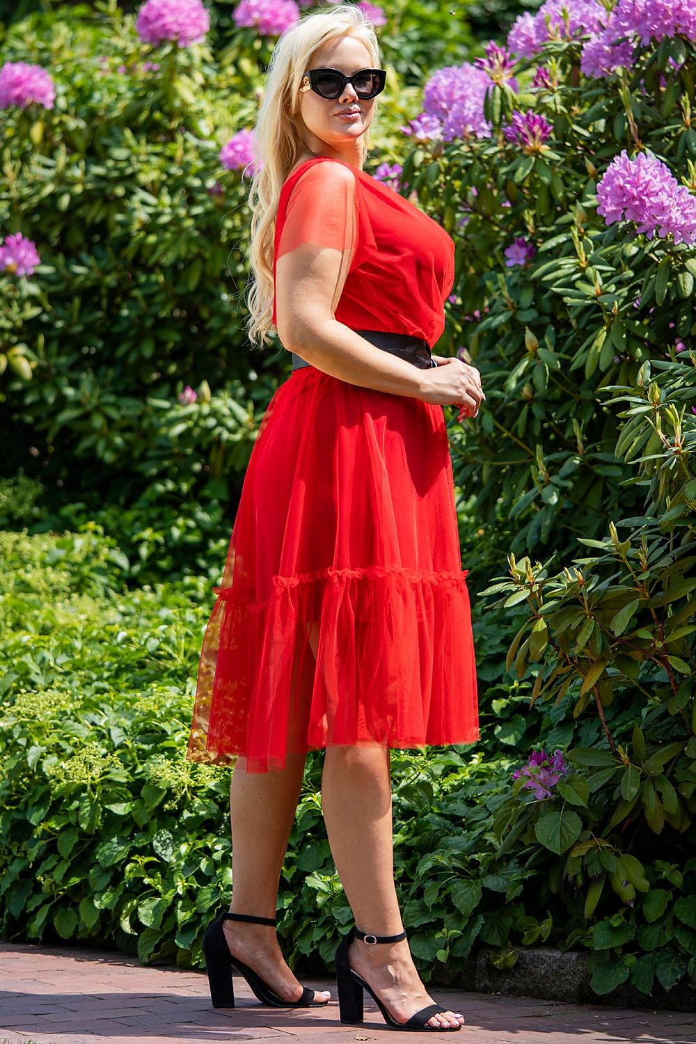 Red Asia Cocktail Dress