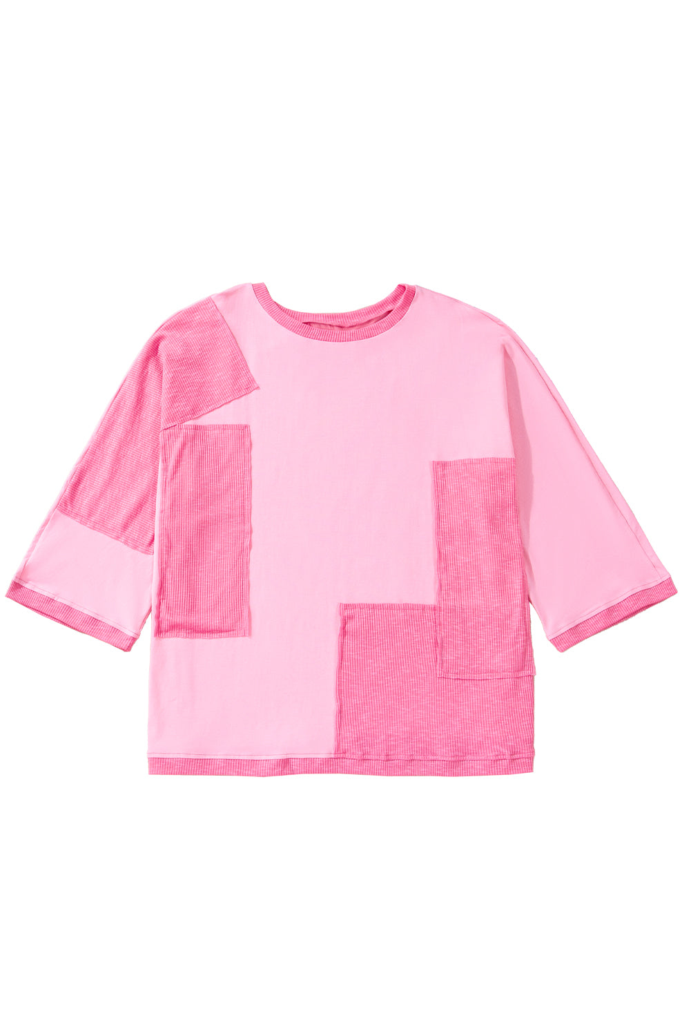 Bonbon Patchwork Bracelet Sleeve T-Shirt