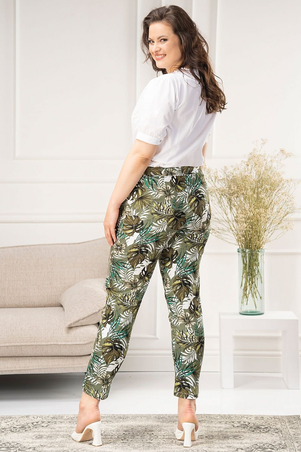 Women's Jungle Print Trousers