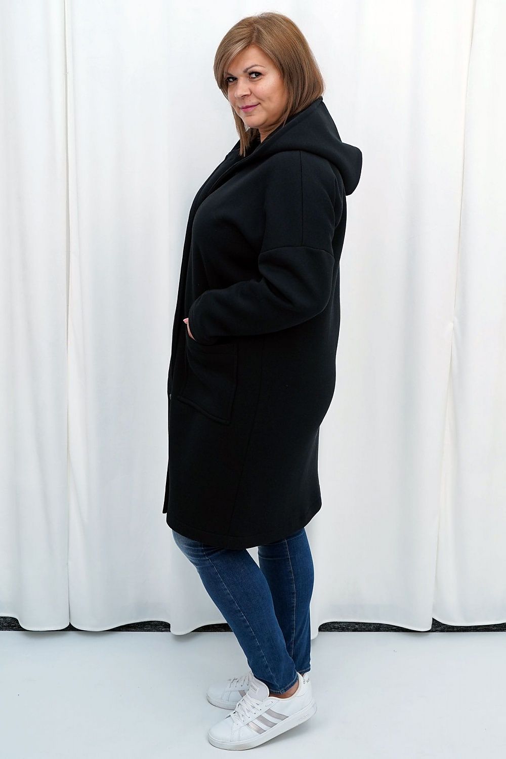 Hooded Blouse Coat