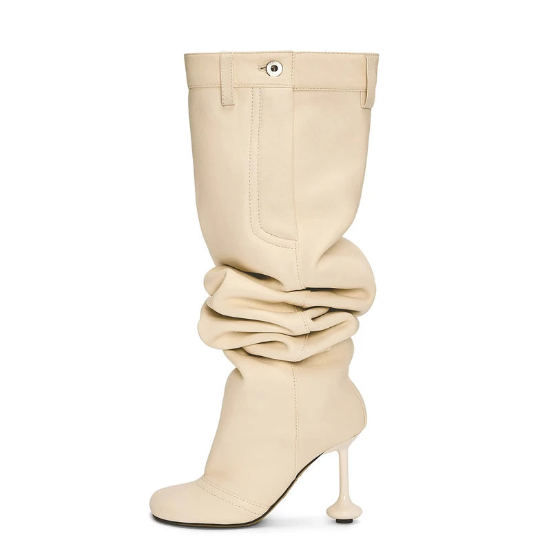 Women's Wide Fit Knee-High Booties