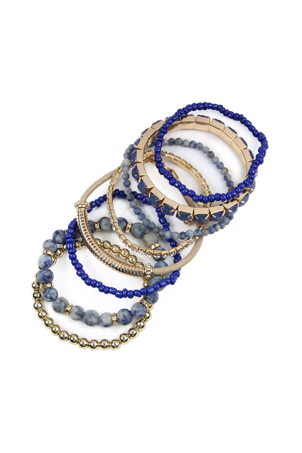 Plus Size Stackable Beads Bracelet Set