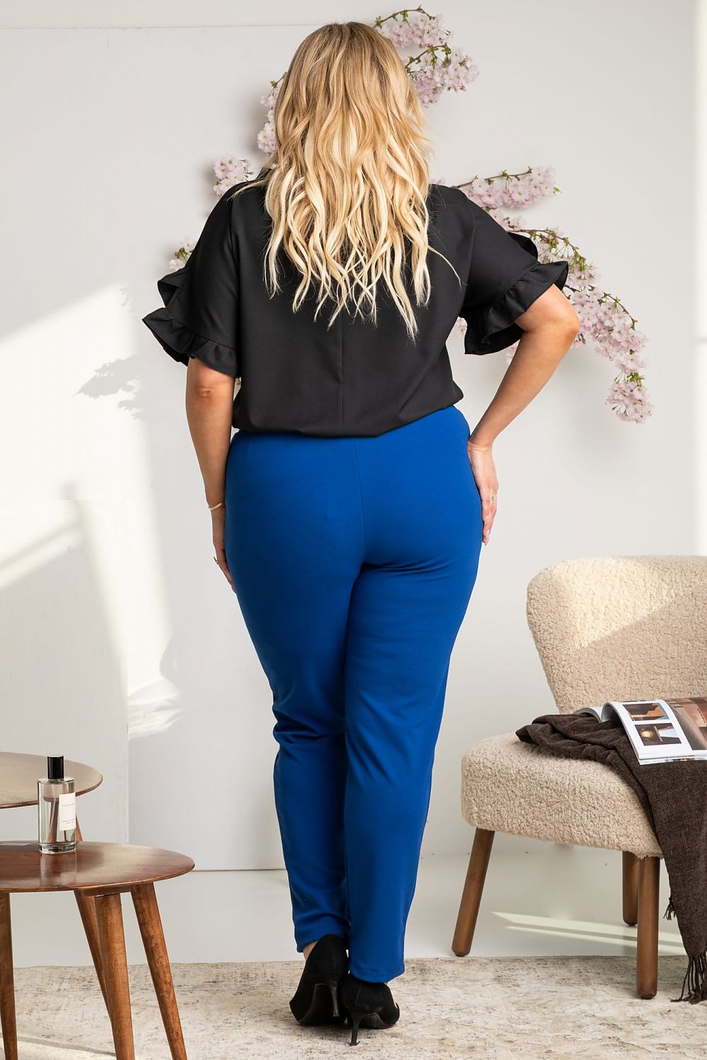 Benton Blue Stretch Trousers